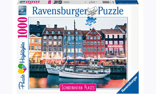 Ravensburger Copenhagen, Denmark Puzzle 1000pc RB16739-5