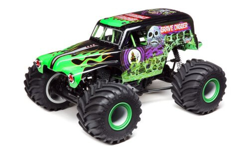 Losi LMT 4WD Solid Axle Monster Truck Grave Digger LOS04021T1