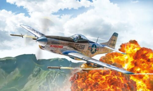 Italeri North American F-51D Mustang Korean War 1452S