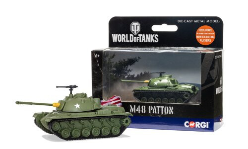 Corgi World of Tanks M48 Patton Tank WT91201