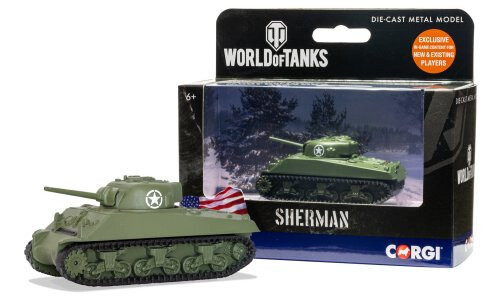 Corgi World of Tanks Sherman III Tank WT91202