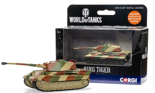 Corgi World of Tanks King Tiger Tank WT91207