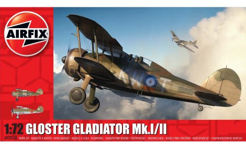 Airfix Gloster Gladiator Mk.I/Mk.II 02052A