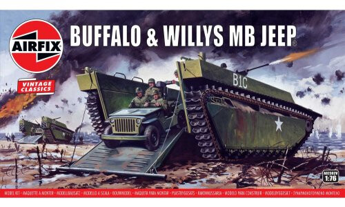 Airfix Buffalo Willys MB Jeep 02302V