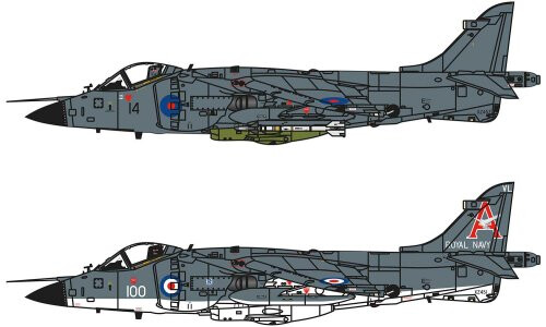 Airfix Bae Sea Harrier FRS1 1/72 04051A