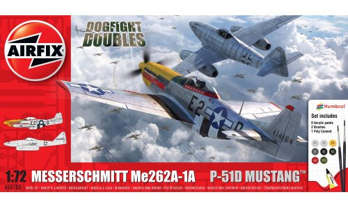 Airfix Messerschmitt Me262A-1A & P-51D Mustang 50183