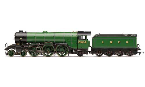 Hornby LNER, A1 Class, 2564 'Knight of Thistle' (diecast footplate and flickering firebox) - Era 3 R3989