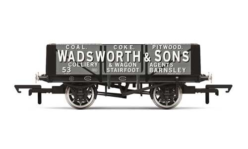 Hornby 5 Plank Wagon, Wadsworth & Sons - Era 2 R60024