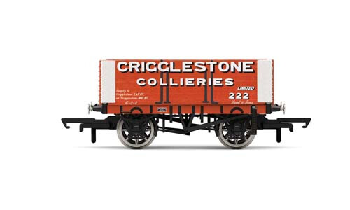 Hornby Crigglestone Collieries, 6 Plank Wagon, No. 222 - Era 2/3 R6949