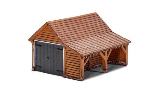 Hornby Modern Timber Garage R7271