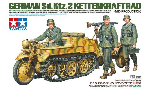 Tamiya German Sd.kfz.2 Kettenkraftrad 35377