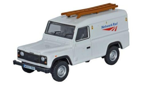 Oxford Diecast Land Rover Defender Network Rail 76DEF008