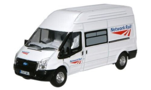 Oxford Diecast Ford Transit Network Rail 76FT005