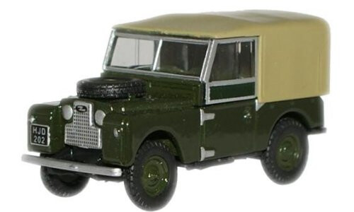 Oxford Diecast Land Rover 88 Canvas Green Bronze 76LAN188009