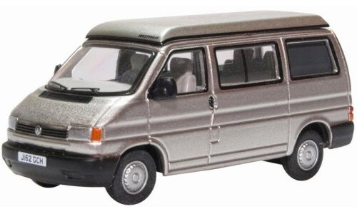 Oxford Diecast VW T4 Westfalia Camper Silver Grey 76T4005