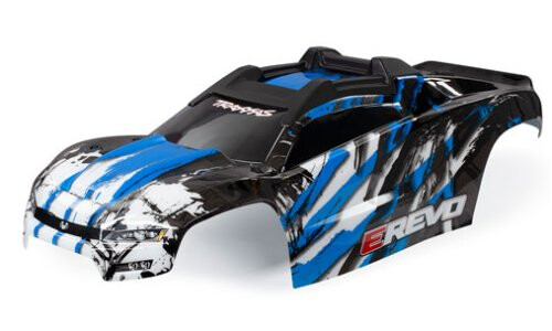 Traxxas Body E-revo Blue 8611X