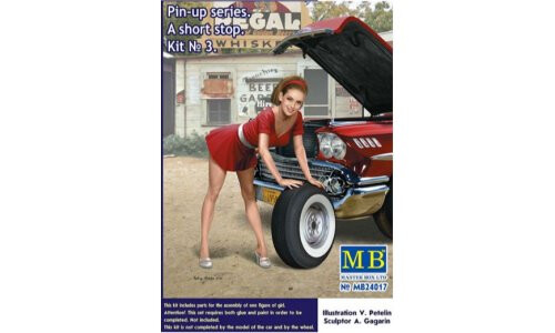 Master Box 1/24 Pin-up Series A Short Stop Kit No. 3 MB24017