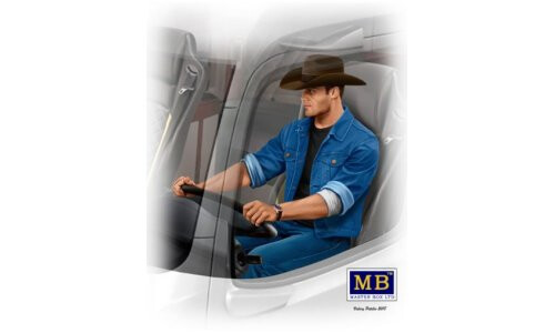 Master Box 1/24 Truckers Series Mike (beach Boy) Barrington MB24044