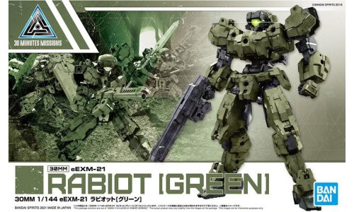 Bandai 30MM 1/144 eEXM-21 RABIOT GREEN G5061326