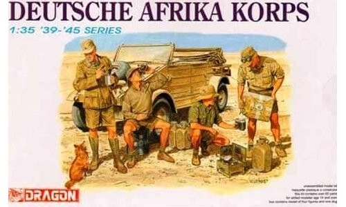 Dragon 1/35 Deutsche Afrika Korps Plastic Model Kit DR6063