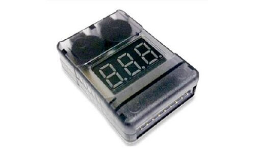 Model Engines Lipo Battery tester 2-8 Cell TRC-LIPOALARM