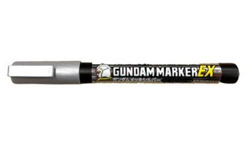 Mr Hobby Gundam Marker EX Plated Silver XGM100