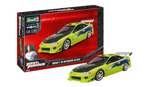 Revell Fast & Furious Brian's 1995 Mitsubishi Eclipse 07691