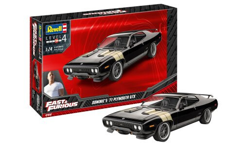 Revell Fast & Furious Dominic's 1971 Plymouth GTX 07692