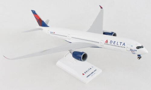 Skymarks Delta Spirit A350-900 1/200 W/gear Model SKR1078