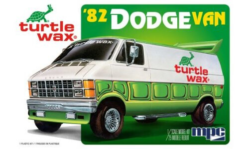 MPC Models 1/25 1982 Dodge Van Custom Model Kit MPC943M