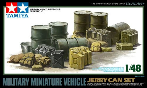 Tamiya Jerry Can Set 1:48 32510