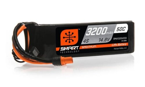 Spektrum 3200mah 4S 14.8v 50C LiPo Battery with IC3 SPMX32004S50