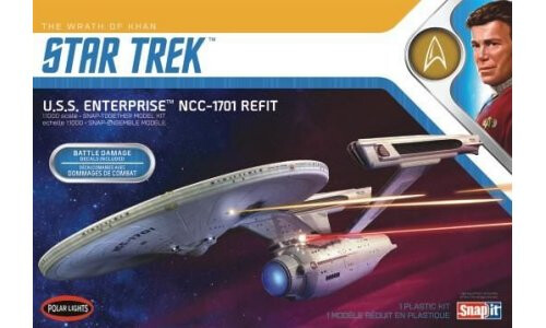 Polar Lights 1:1000 Star Trek U.S.S Enterprise Wrath POL974