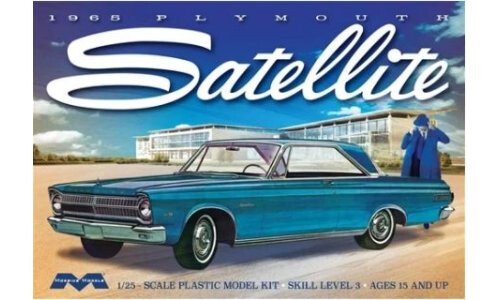 Moebius 1:25 1965 Plymouth Satellite Car MO1215