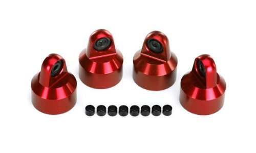 Traxxas Shock Caps Aluminum Xmaxx Red 7764R