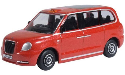 Oxford Diecast Tupelo Red LEVC TX Taxi 76TX5002