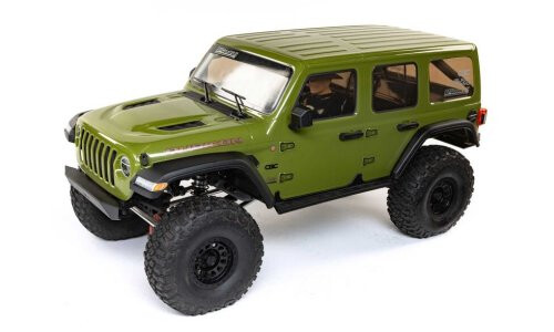 Axial Racing 1/6 SCX6 Jeep JLU Wrangler RC Rock Crawler Green AXI05000T1