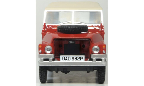 Oxford Land Rover Lightweight Red 43LRL011 Front