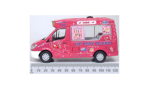 Oxford Whitby Mondial Ice Cream Van Tonibell 43WM009 Side