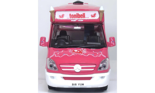 Oxford Whitby Mondial Ice Cream Van Tonibell 43WM009 Front