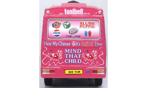 Oxford Whitby Mondial Ice Cream Van Tonibell 43WM009 Rear