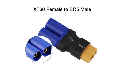 Model Engines EC5 Male To XT60 Female TC1-04-083