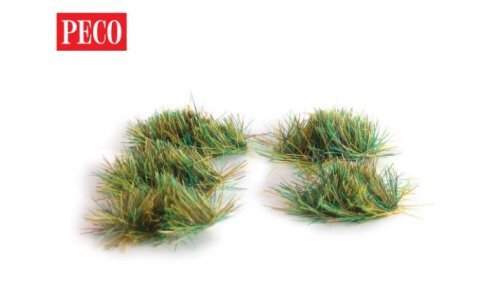 Peco 4mm Self Adhesive Assorted Grass Tufts PSG50