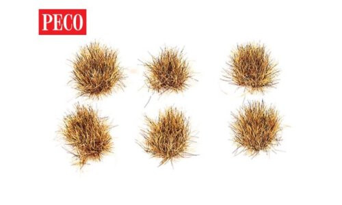 Peco 10mm Self Adhesive Patchy Grass Tufts PSG75