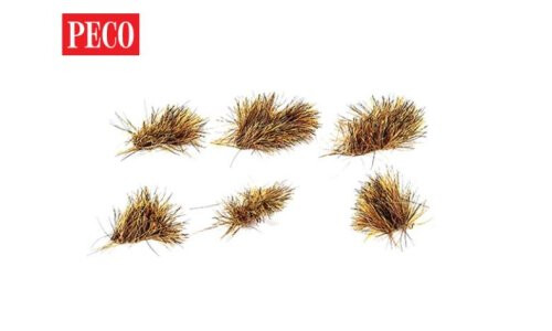 Peco 6mm Self Adhesive Patchy Grass Tufts PSG65