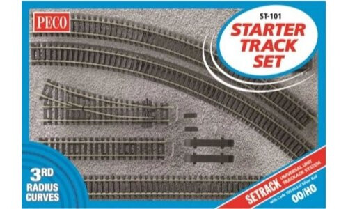 Peco HO/OO Setrack Starter Set 3rd Radius ST101