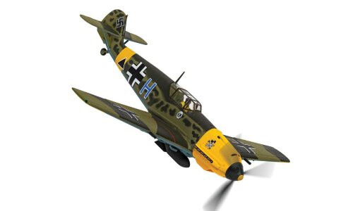 Corgi Messerschmitt Bf 109E-7/B Blue H Triangle AA28007