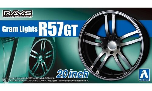 Aoshima 1/24 Gram Lights R57GT 20inch A005515