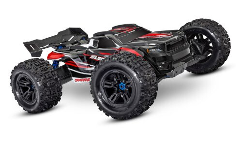 Traxxas Sledge Monster Truck Red 95076-4