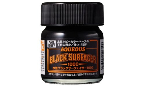 Mr Hobby Aqueous Black Surfacer 1000 HSF03